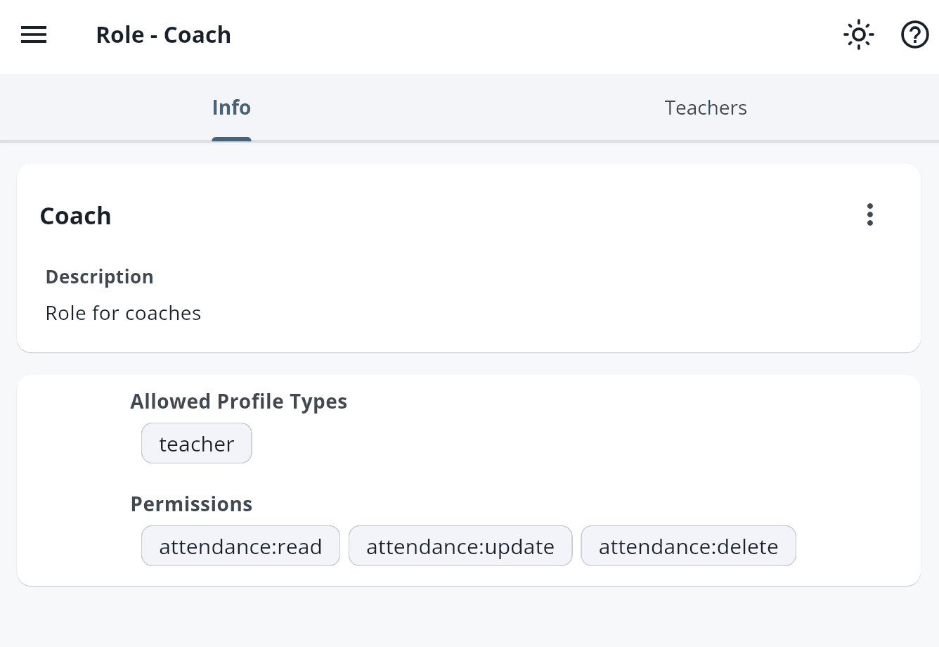 roles screenshot